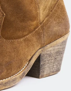 Western-L'INTERVALLE Lewisham Tan Suede
