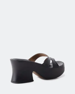 Platform-L'INTERVALLE Lexus Black Leather