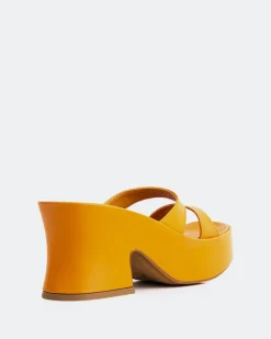 Platform-L'INTERVALLE Lexus Orange Leather