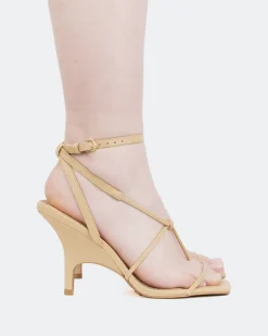 Mid Heels-L'INTERVALLE Liquid Tan Leather