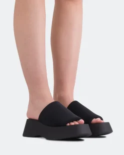 Platform-L'INTERVALLE Liu Black Lycra