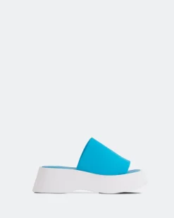 Platform-L'INTERVALLE Liu Blue Lycra
