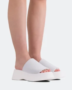 Platform-L'INTERVALLE Liu White Lycra