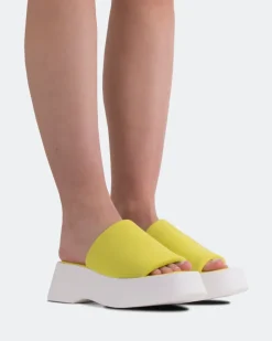 Platform-L'INTERVALLE Liu Yellow Lycra