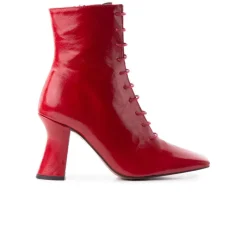 Ankle Boots-L'INTERVALLE Lockwood Berry Leather