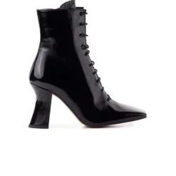 Ankle Boots-L'INTERVALLE Lockwood Black Leather