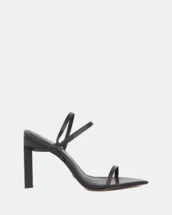 High Heels-L'INTERVALLE Lolas Black Leather