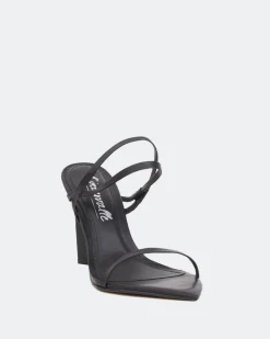 High Heels-L'INTERVALLE Lolas Black Leather