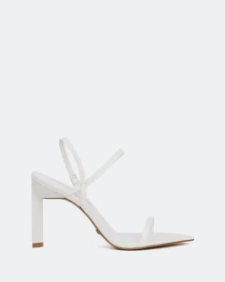 High Heels-L'INTERVALLE Lolas White Leather