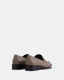 Loafers-L'INTERVALLE Londra Taupe Leather