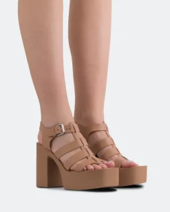 Fisherman|Platform-L'INTERVALLE Loup Nude Leather