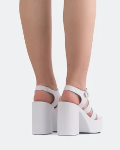 Fisherman|Platform-L'INTERVALLE Loup White Leather