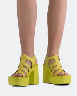 Fisherman|Platform-L'INTERVALLE Loup Yellow Leather