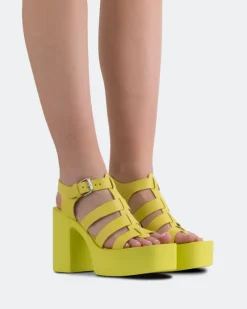 Fisherman|Platform-L'INTERVALLE Loup Yellow Leather