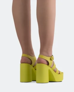 Fisherman|Platform-L'INTERVALLE Loup Yellow Leather