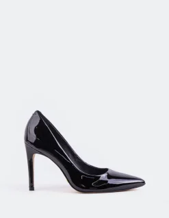 Pumps-L'INTERVALLE Love Black Patent