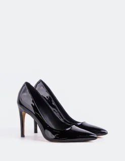 Pumps-L'INTERVALLE Love Black Patent