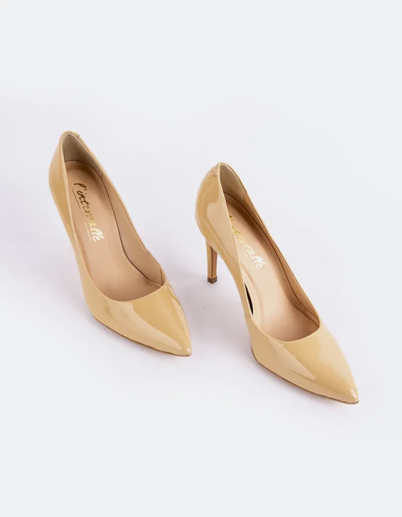 Pumps-L'INTERVALLE Love Nude Patent