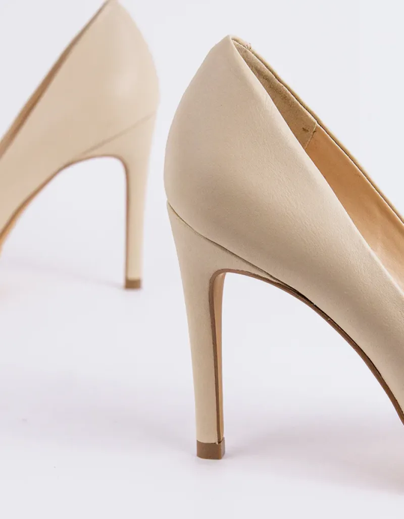 Pumps-L'INTERVALLE Love Off White Leather