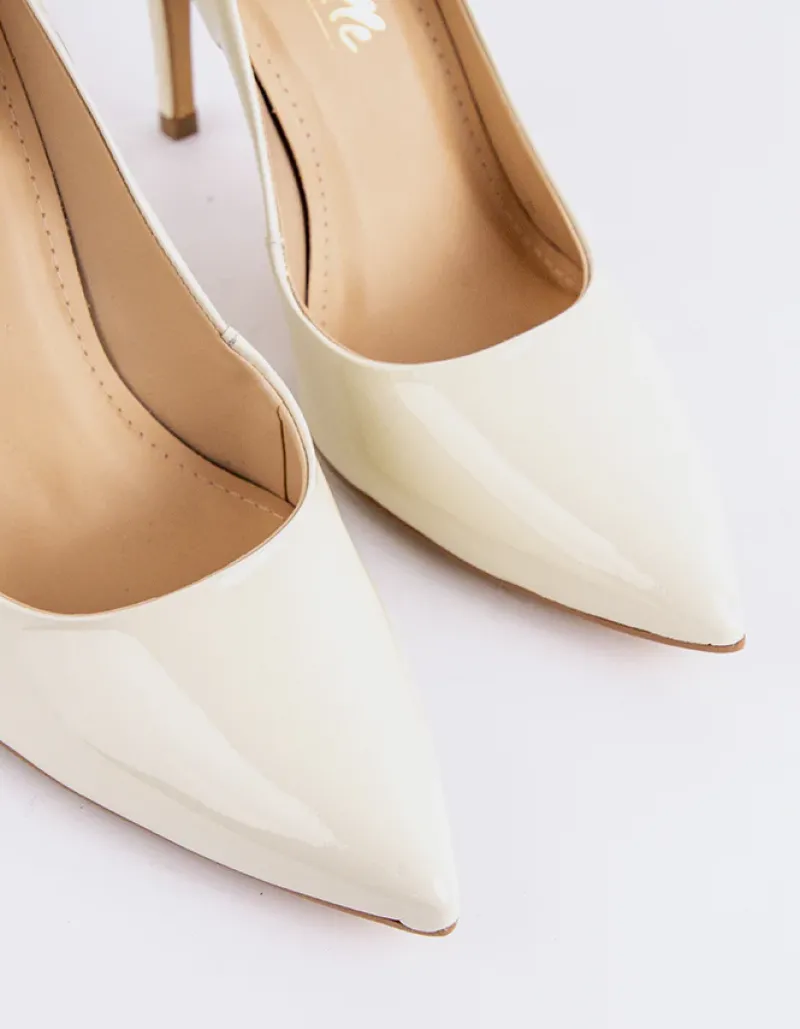 Pumps-L'INTERVALLE Love Off White Patent