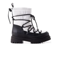 Ankle Boots-L'INTERVALLE Luisville White Nylon