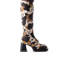 Platform|Tall Boots-L'INTERVALLE Mainz Multi Cow Pony