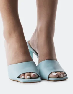 High Heels|Mules-L'INTERVALLE Malbec Blue Leather