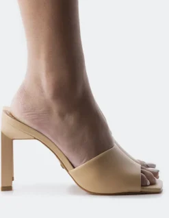 High Heels|Mules-L'INTERVALLE Malbec Camel Leather
