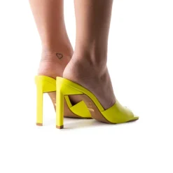 High Heels|Mules-L'INTERVALLE Malbec Yellow Leather