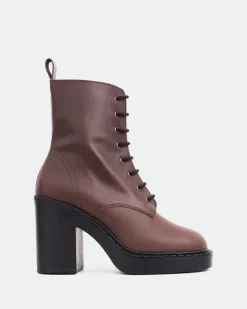 Platform|Lace-up-L'INTERVALLE Maldon Brown Leather