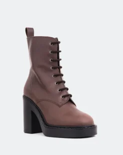 Platform|Lace-up-L'INTERVALLE Maldon Brown Leather