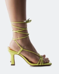 Strappy-L'INTERVALLE Manola Kiwi Leather