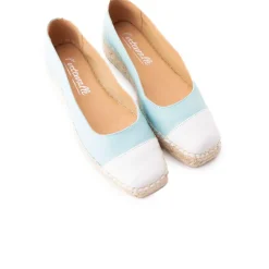 Espadrilles-L'INTERVALLE Mansa Blue Leather