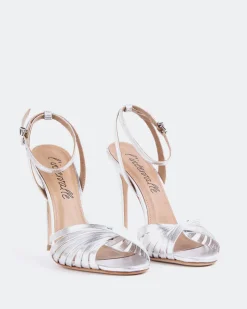 High Heels-L'INTERVALLE Marcia Silver Metal