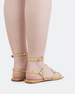 Strappy|Flats-L'INTERVALLE Marcie Camel Leather