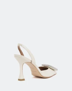 Slingbacks-L'INTERVALLE Mayta Off White Naplack