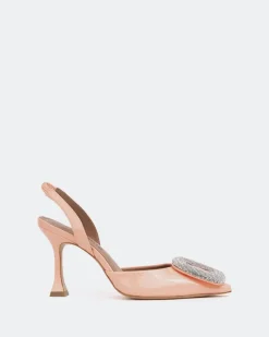 Slingbacks-L'INTERVALLE Mayta Salmon Naplack