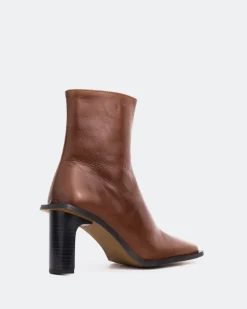 Ankle Boots-L'INTERVALLE McTavish Chestnut Leather