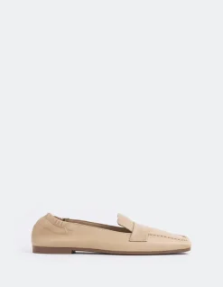 Loafers-L'INTERVALLE Medici Camel Leather