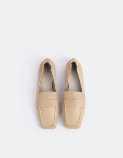 Loafers-L'INTERVALLE Medici Camel Leather