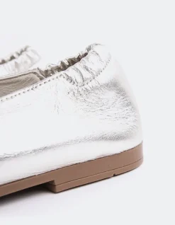 Loafers-L'INTERVALLE Medici Silver Metal