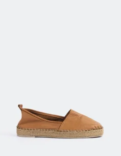 Espadrilles-L'INTERVALLE Medusa Tan Leather
