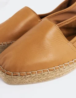 Espadrilles-L'INTERVALLE Medusa Tan Leather