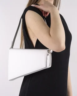 Clutch-L'INTERVALLE Meeka White Leather