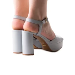 Platform-L'INTERVALLE Minorca Blue Leather
