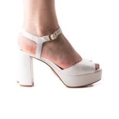 Platform-L'INTERVALLE Minorca White Leather