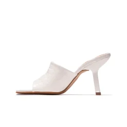 Mules-L'INTERVALLE Mojito White Croco