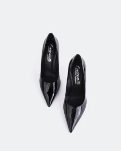 Pumps-L'INTERVALLE Moraya Black Patent