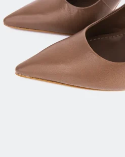 Pumps-L'INTERVALLE Moraya Brown Leather