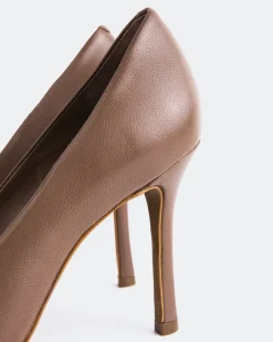 Pumps-L'INTERVALLE Moraya Brown Leather